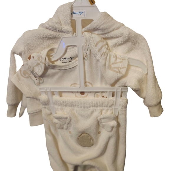 Carter's Baby Outfit Set in Cream - Picture 1 of 2